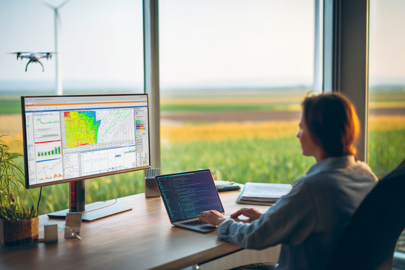 AgriTech: analytical dashboards and drone field monitoring